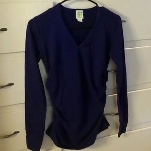 Navy title nine v neck sweater